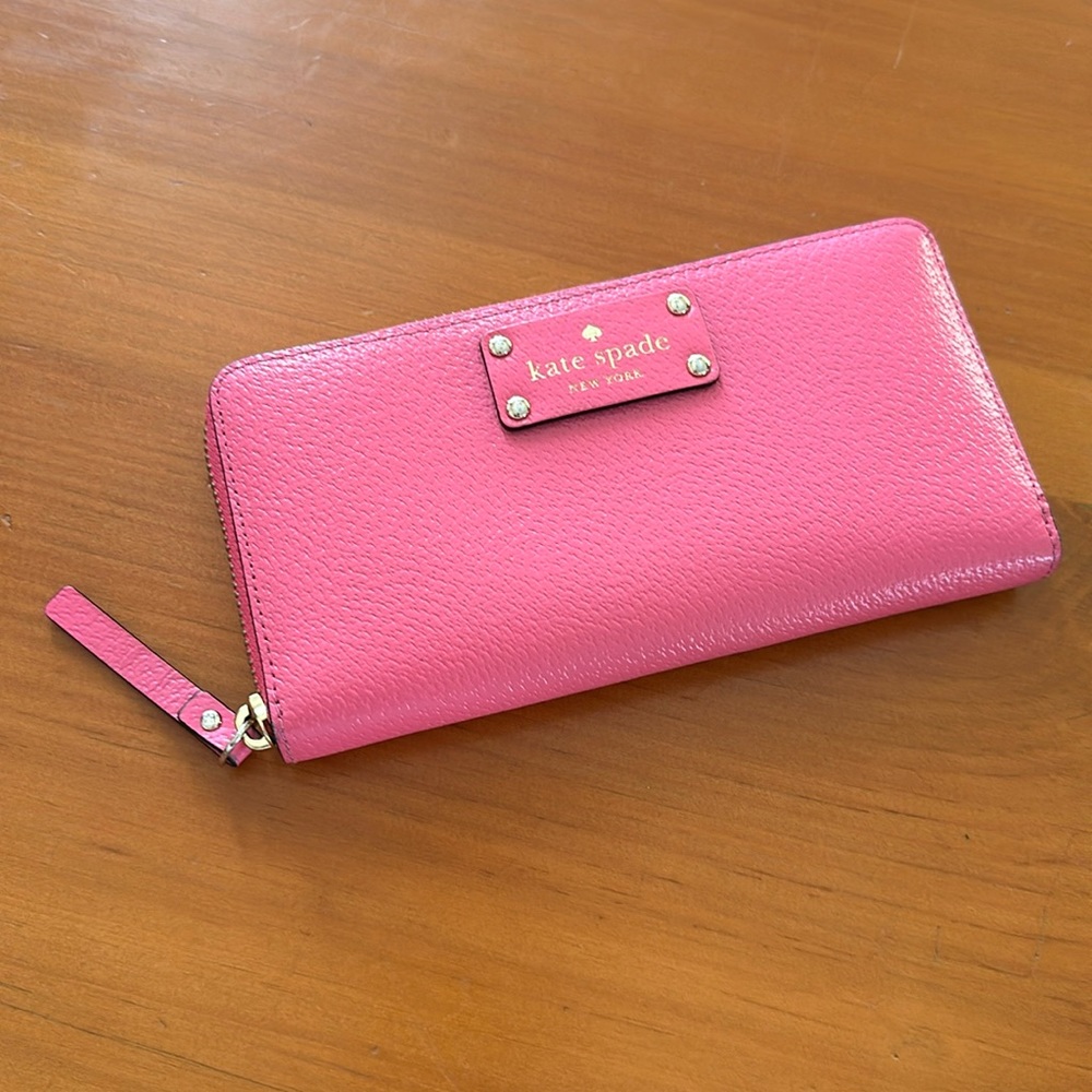 Kate Spade Bubblegum Pink Wallet